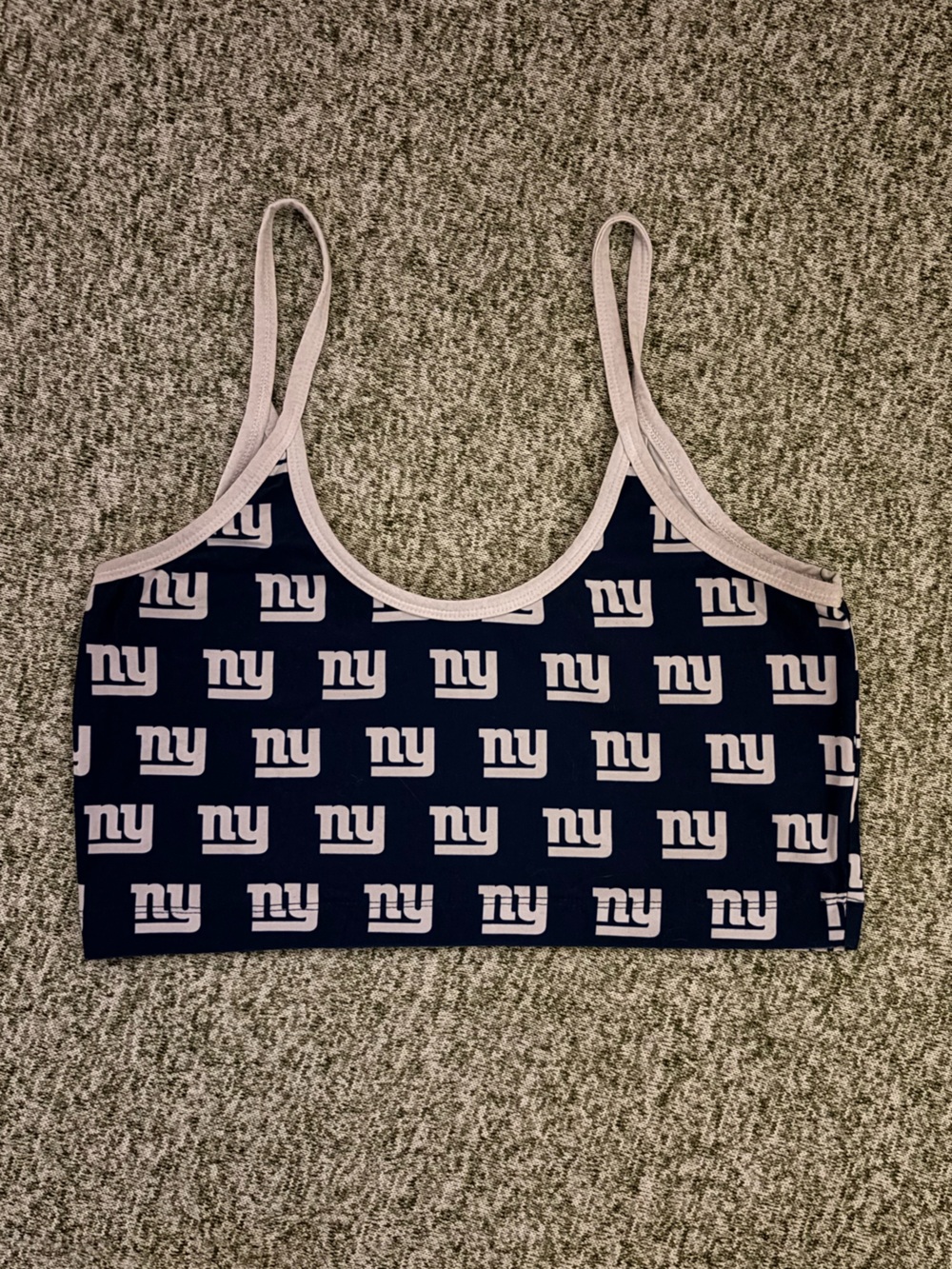 New York Giants. Fanatics bralette. Size XL (it runs small)